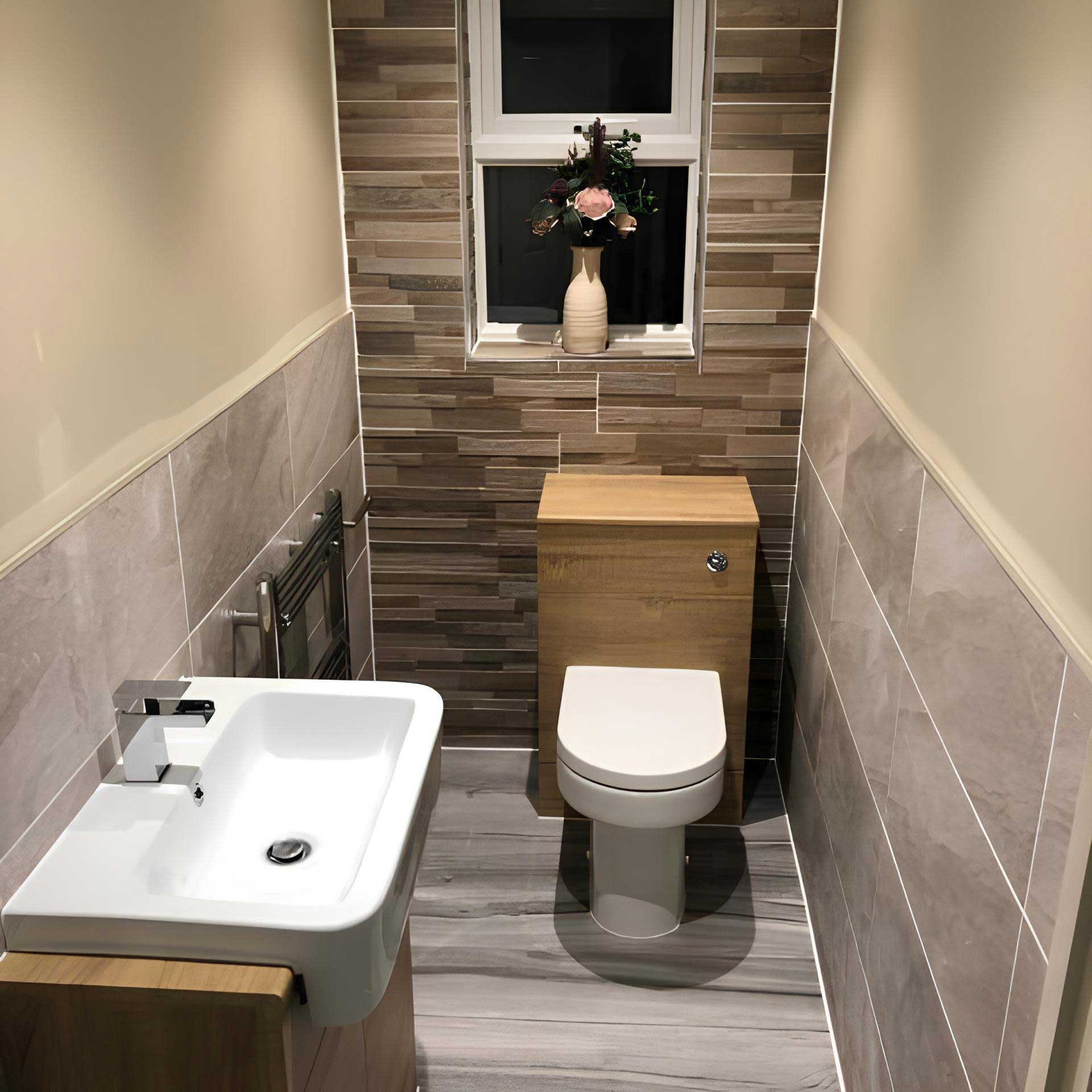 Finished luxury renovation by InsideOut Renovations in Northants